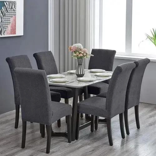 SET DE 6 FUNDAS ELASTICAS PARA SILLA DE COMEDOR EN DISEÑO SOL NACIENTE - 2