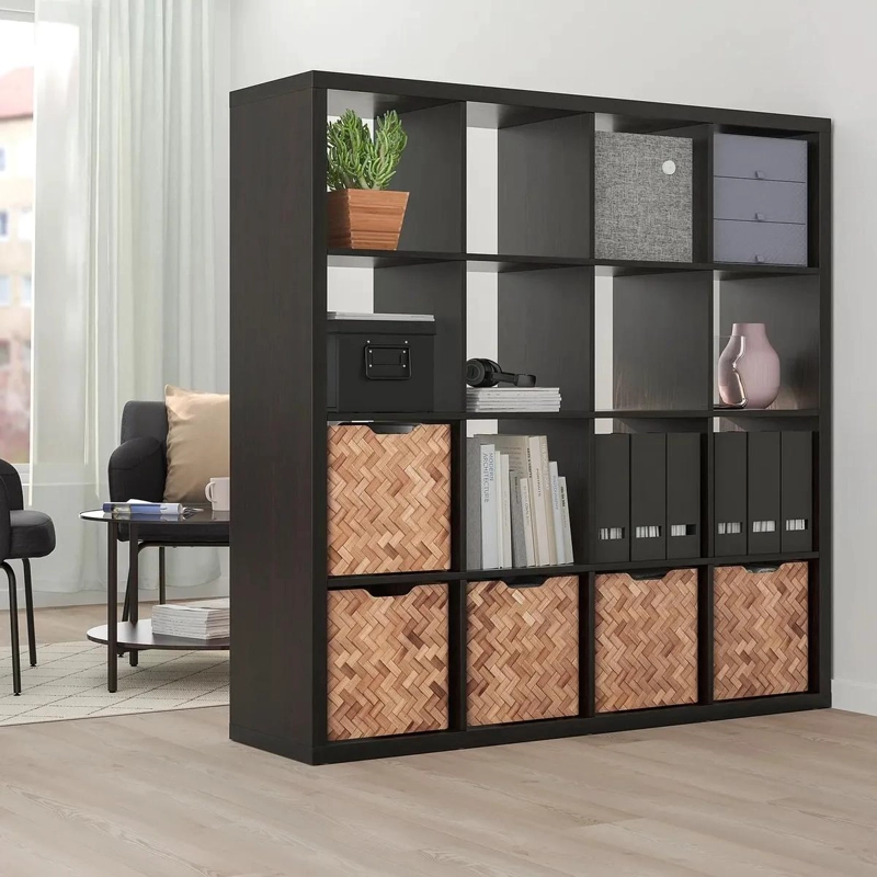 CAJA ORGANIZADORA APILABLE DE BAMBU CON MEDIDAS 32X35X33 CM - 2