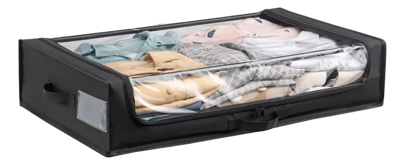 CAJA ORGANIZADORA PARA DORMITORIO CON RUEDAS PARA DEBAJO DE LA CAMA - 1