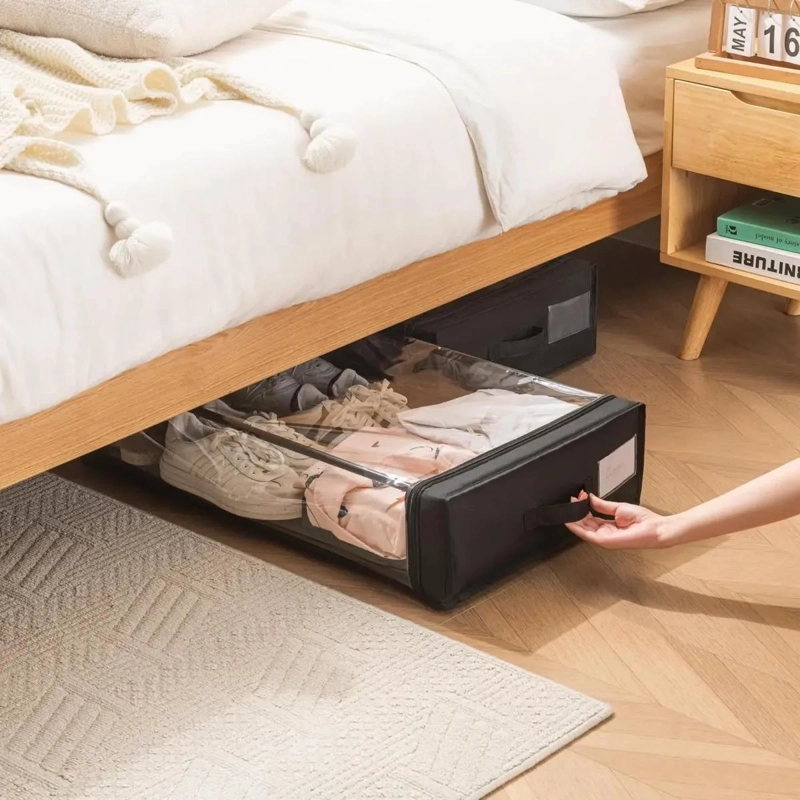 CAJA ORGANIZADORA PARA DORMITORIO CON RUEDAS PARA DEBAJO DE LA CAMA - 3