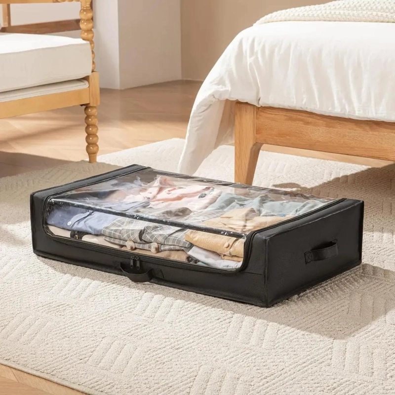 CAJA ORGANIZADORA PARA DORMITORIO CON RUEDAS PARA DEBAJO DE LA CAMA - 4
