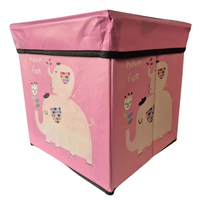 CAJA ORGANIZADORA PLEGABLE PARA ALMACENAMIENTO DE JUGUETES Y ROPA - 2