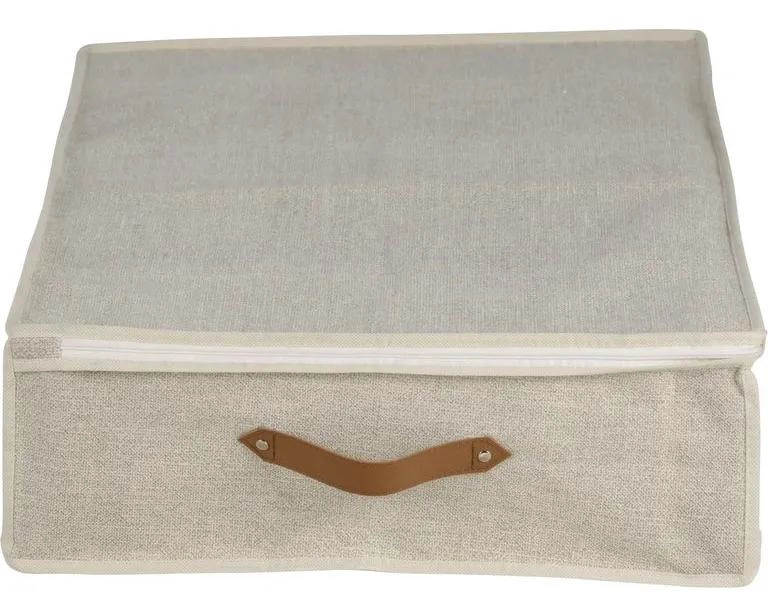 CAJA ORGANIZADORA PARA ZAPATOS BEIGE DE 100X45X15 CM - 2