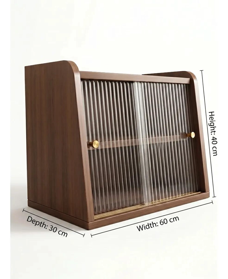 ORGANIZADOR DE ESCRITORIO CON ESTANTE PARA OFICINA Y HOGAR 60X30X40 CM - 2