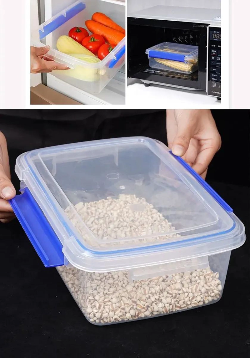 CAJA ORGANIZADORA PLASTICA MULTIUSO CON CAPACIDAD DE 18 LITROS - 5
