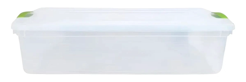 CAJA ORGANIZADORA PLANA DE 32 LITROS PARA ALMACENAMIENTO BAJO CAMA - 1