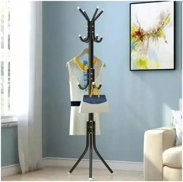 COLGADOR PERCHERO METALICO PARA ROPA, CARTERAS Y SOMBREROS 175X45 CM - 1