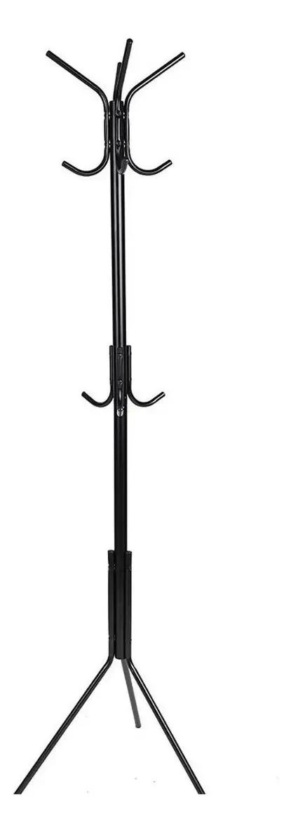 COLGADOR PERCHERO DE METAL PARA ROPA, CARTERAS Y SOMBREROS 175X45 CM - 2