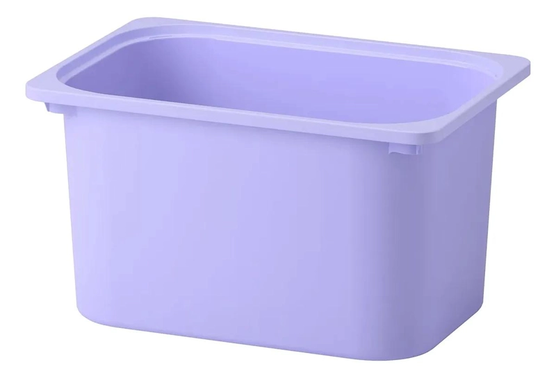 CAJA ORGANIZADORA BLANCA APILABLE PARA ALMACENAMIENTO INFANTIL - 1