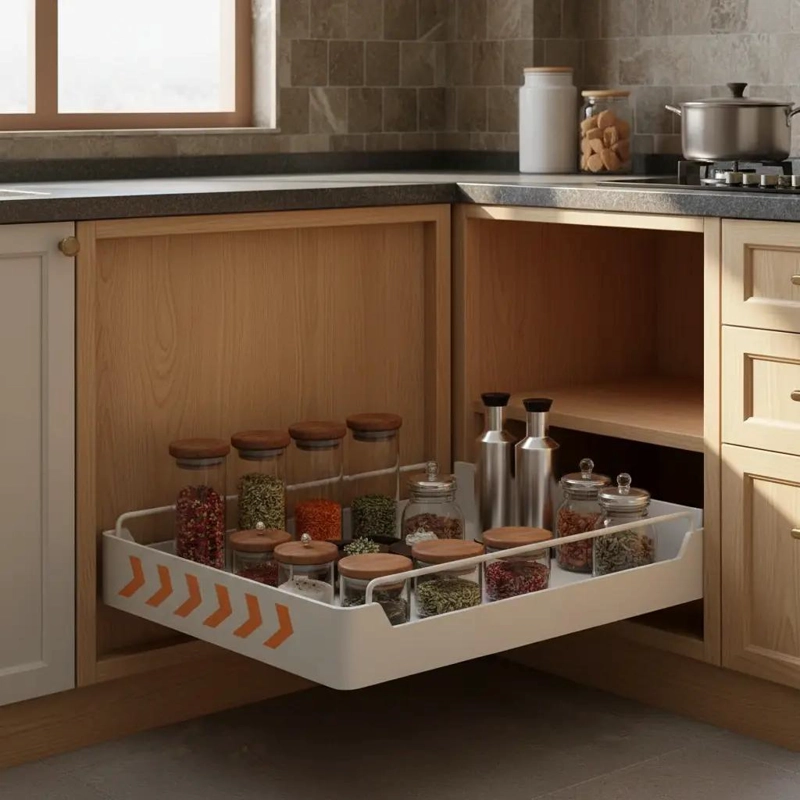 REPISA EXTRAIBLE ORGANIZADORA PARA COCINA Y DESPENSA CON DISEÑO FUNCIONAL - 1