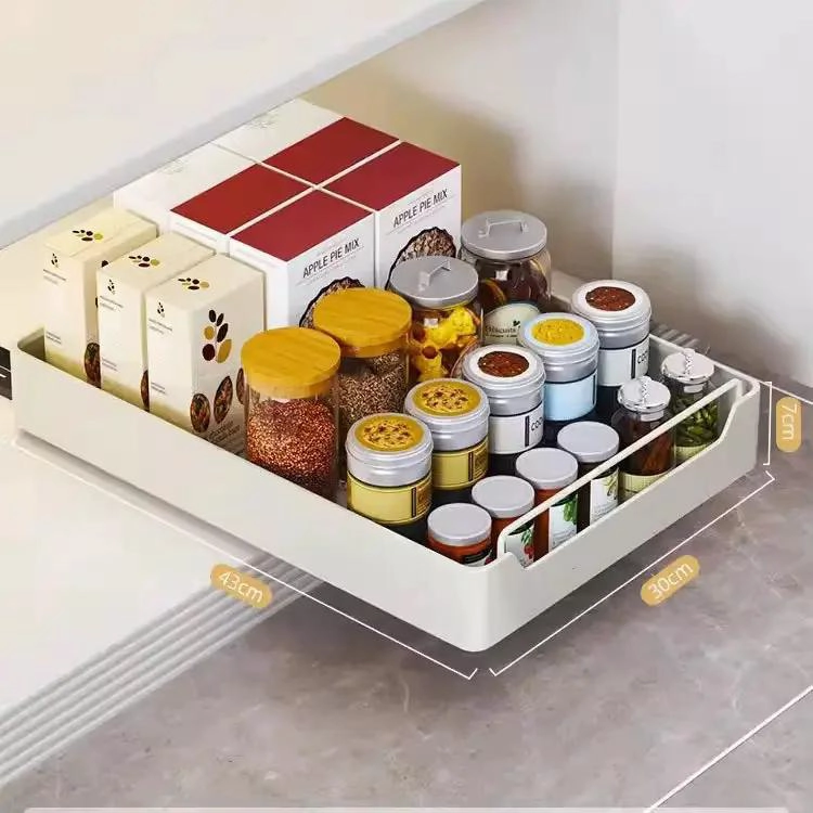 REPISA EXTRAIBLE ORGANIZADORA PARA COCINA Y DESPENSA CON DISEÑO FUNCIONAL - 3