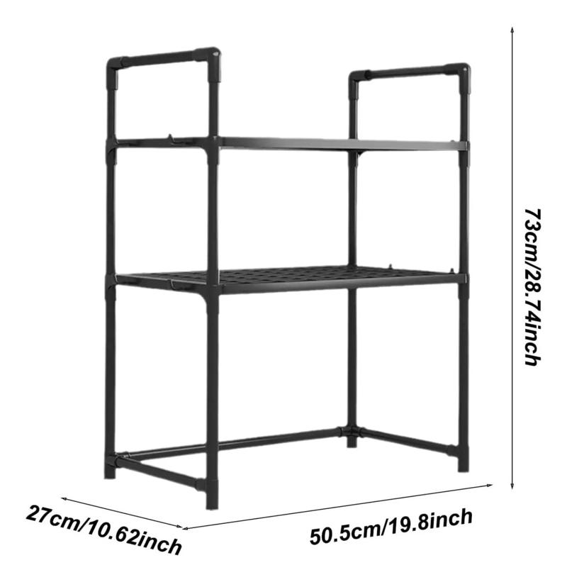 ESTANTE REPISA PARA HORNO MICROONDAS Y ORGANIZACION DE COCINA - 4