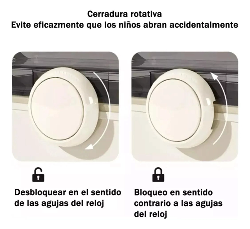 CAJA ORGANIZADORA PLASTICA MULTIUSO CON COMPARTIMIENTOS GRANDES PARA ALMACENAJE - 3