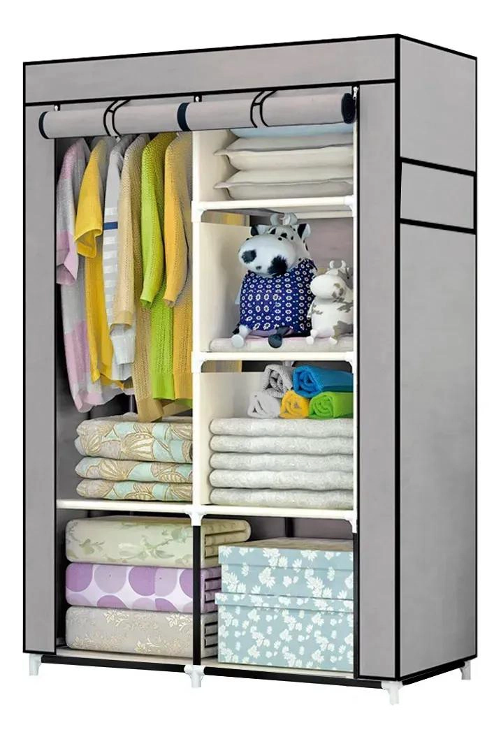 ORGANIZADOR COLGANTE PARA ROPA CON ESTRUCTURA METALICA Y MULTIPLES NIVELES - 1