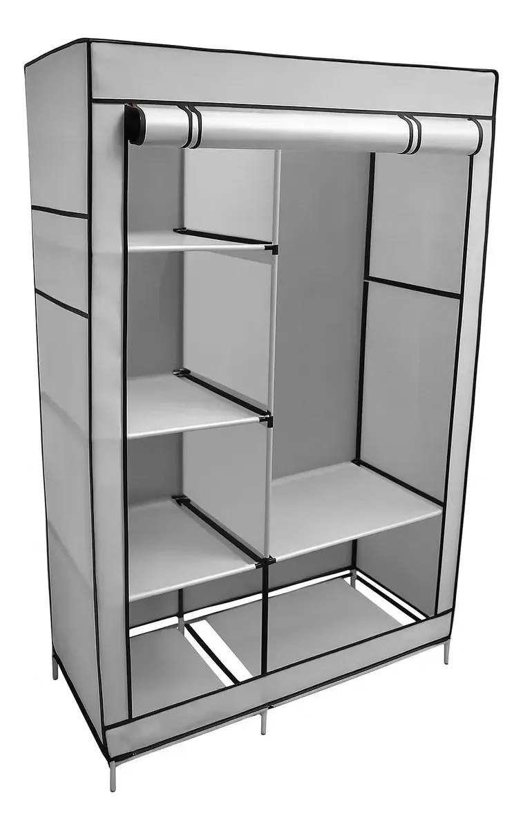ORGANIZADOR COLGANTE PARA ROPA CON ESTRUCTURA METALICA Y MULTIPLES NIVELES - 4