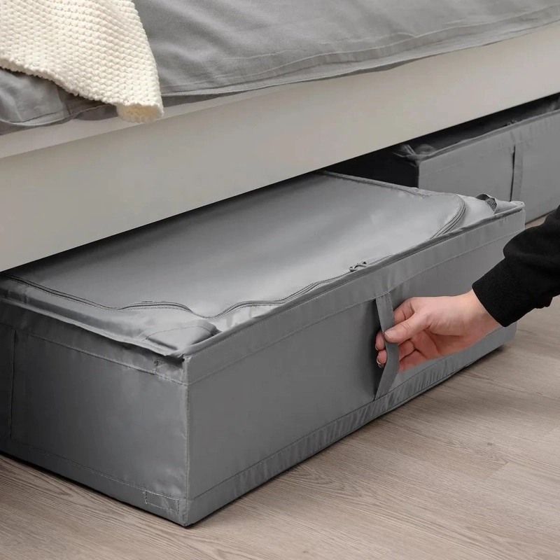 ORGANIZADOR DE ROPA GRIS CON VENTILACION 65X53X19 CM PARA ARMARIOS - 5