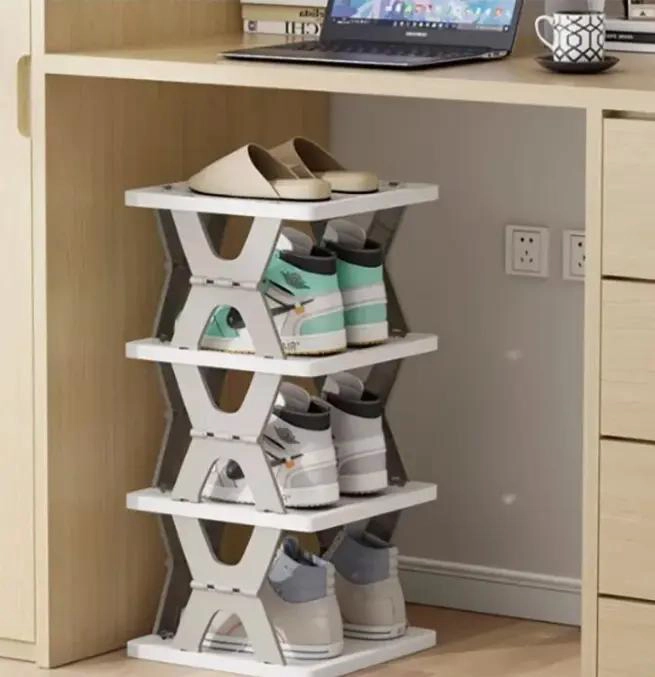 ORGANIZADOR PLEGABLE PARA ARMARIO CON 4 NIVELES PARA ZAPATOS - 2