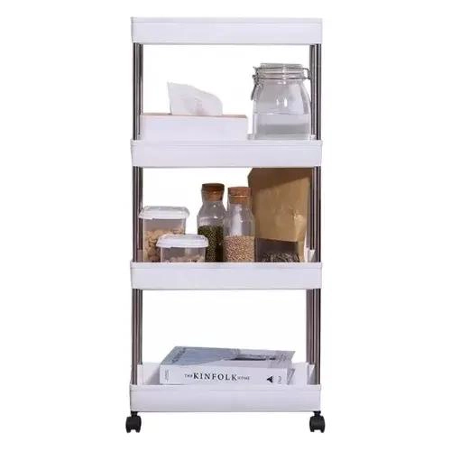 CARRITO ORGANIZADOR DELGADO DE 4 NIVELES PARA BAÑO Y COCINA - 5