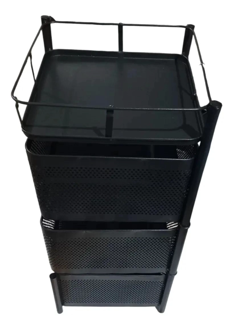 CARRO ORGANIZADOR CON 3 CAJONES Y RUEDAS ROTATIVAS PARA COCINA - 5