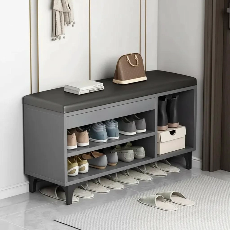 ZAPATERO CON ASIENTO INTEGRADO PARA ALMACENAMIENTO Y COMODIDAD - 4