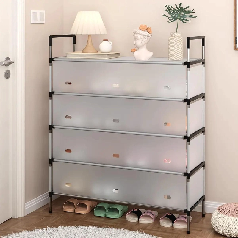 ORGANIZADOR DE ZAPATOS CON REPISA PARA CLOSET Y MUEBLE MULTIUSOS - 5