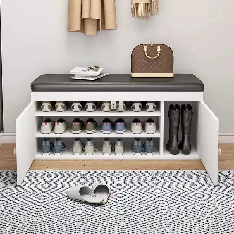 BANCO ZAPATERO COMPACTO PARA PROBADORES CON DIMENSIONES 35X80X32 CM - 2