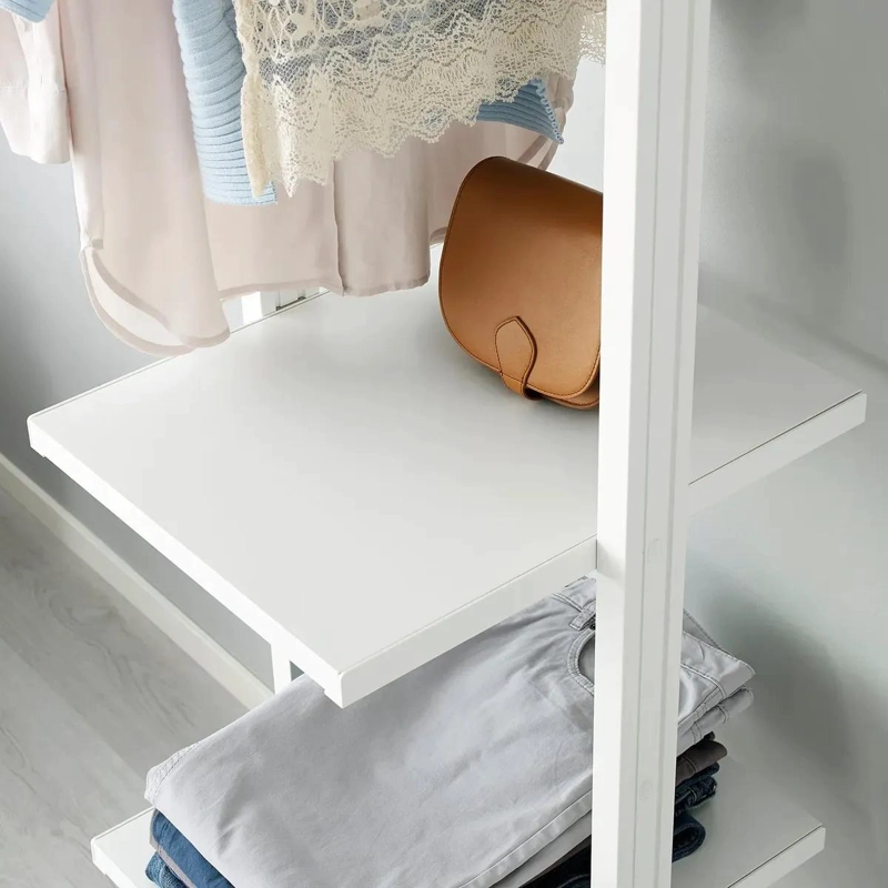 REPISA ORGANIZADORA BLANCA CON SISTEMA MODULAR DE 40X51 CM - 1