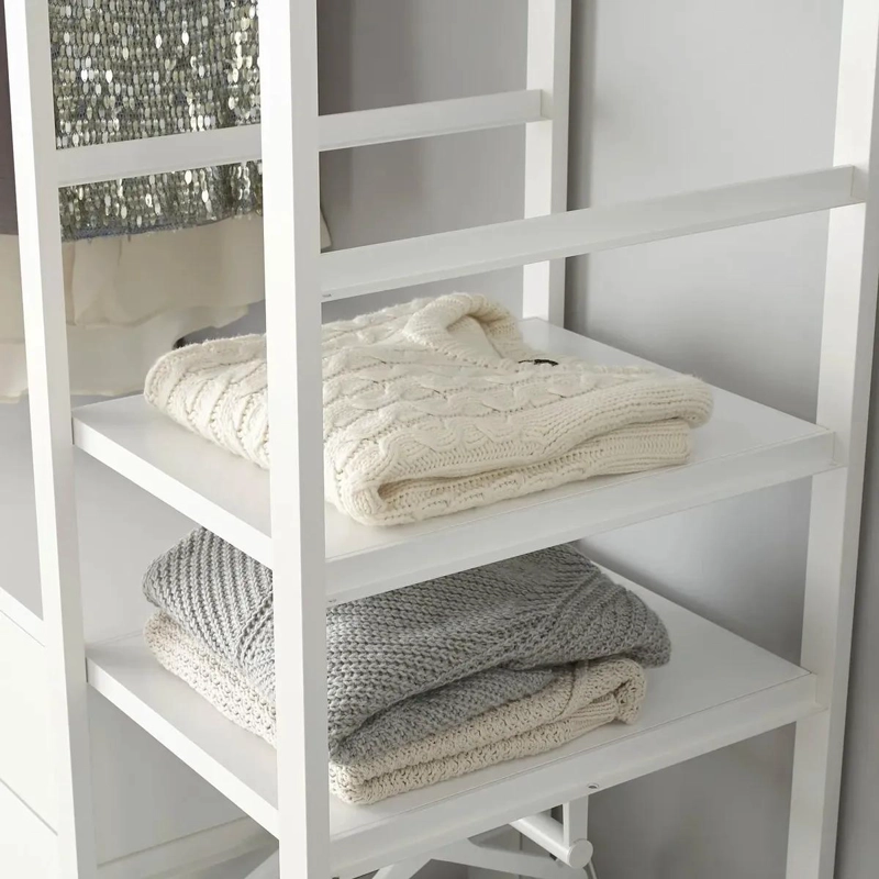 REPISA ORGANIZADORA BLANCA CON SISTEMA MODULAR DE 40X51 CM - 2