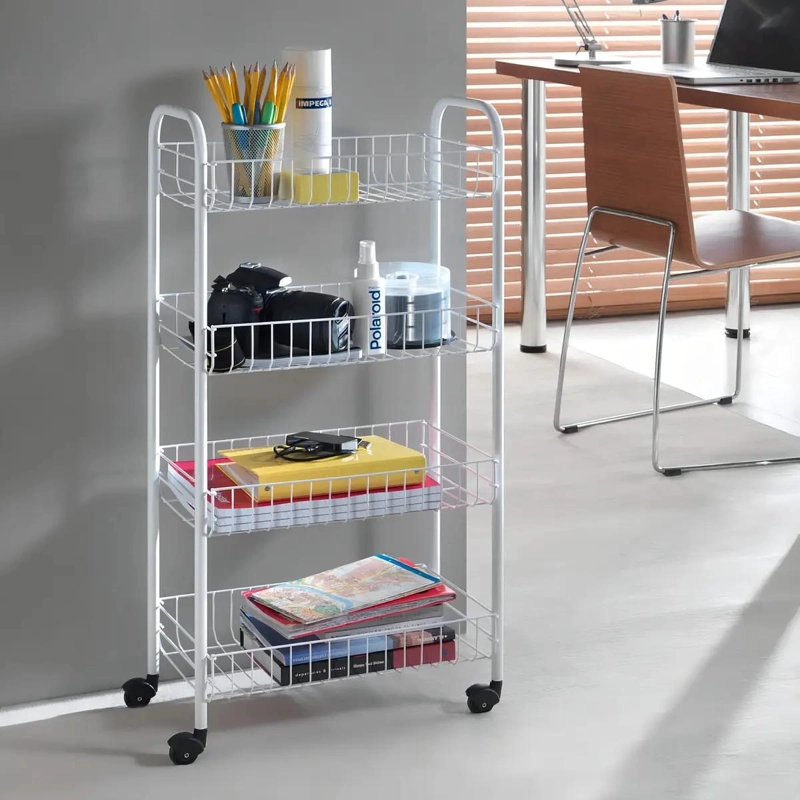 CARRITO ORGANIZADOR DE COCINA CON 4 NIVELES MULTIUSO PARA VERDURAS - 3