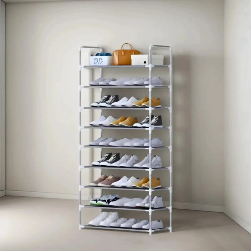 ORGANIZADOR VERTICAL PARA ZAPATOS CON CAPACIDAD PARA 27 PARES Y 9 NIVELES - 2