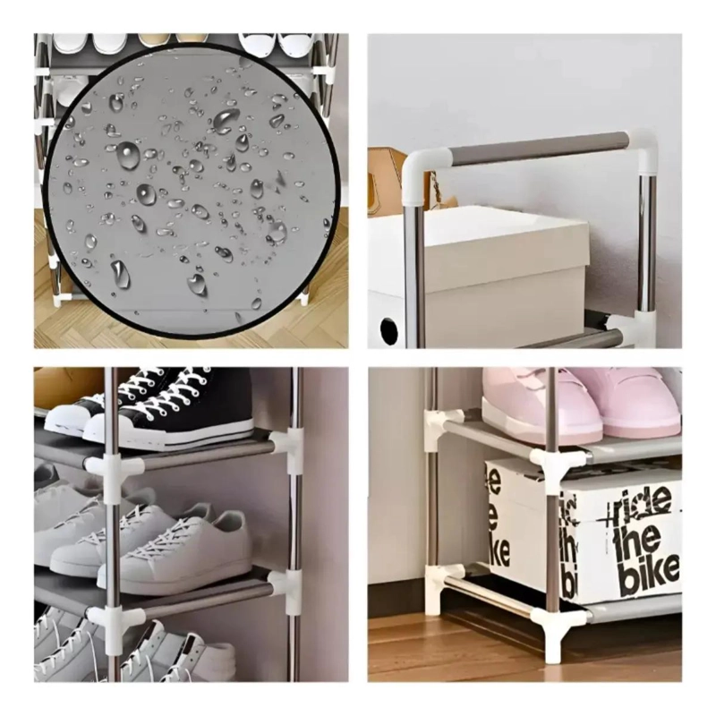 ORGANIZADOR VERTICAL PARA ZAPATOS CON CAPACIDAD PARA 27 PARES Y 9 NIVELES - 5