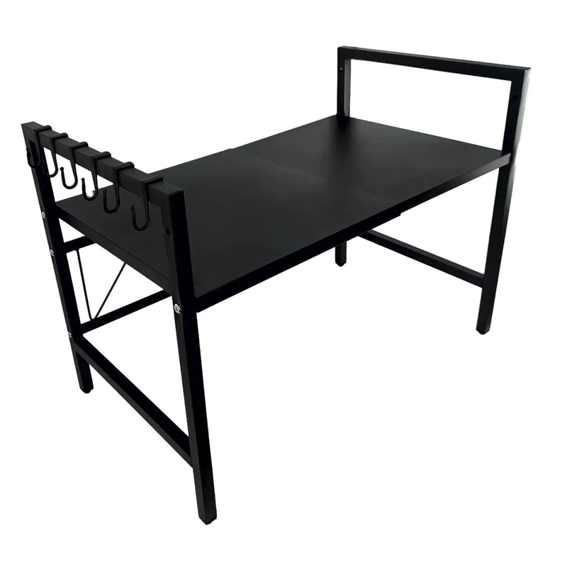 ESTANTE EXTENSIBLE DE ACERO REFORZADO PARA MICROONDAS Y COCINA - 5