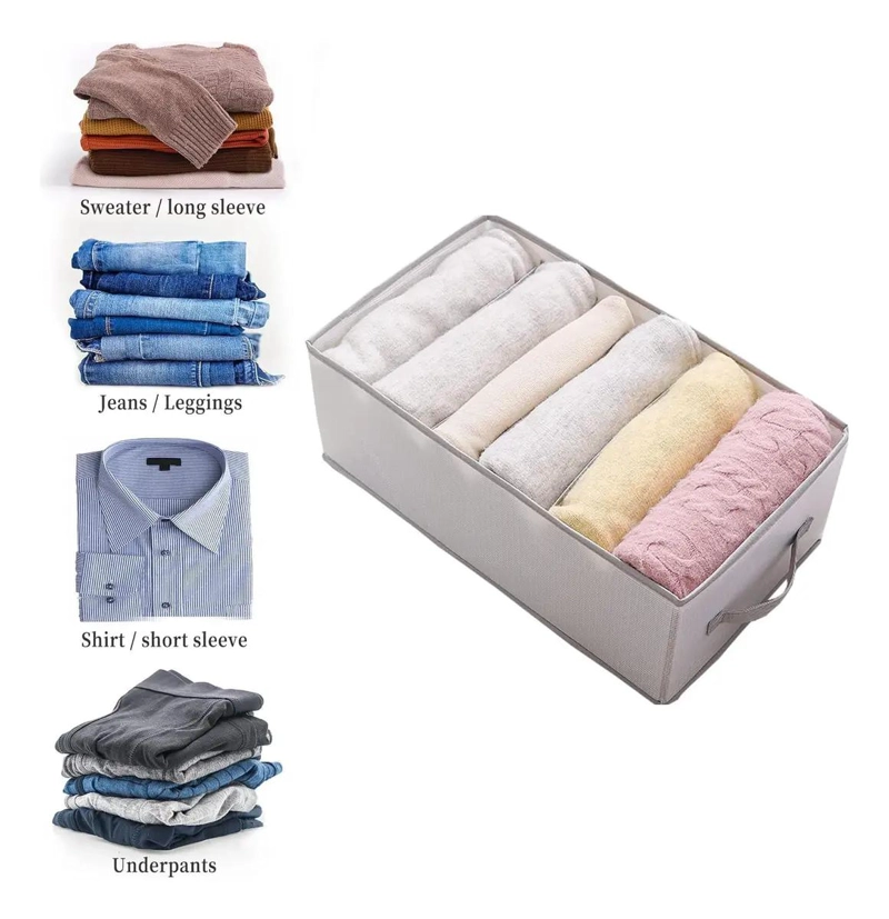SET ORGANIZADOR PARA ROPA CON SEPARADORES AJUSTABLES PARA CAJONES - 3