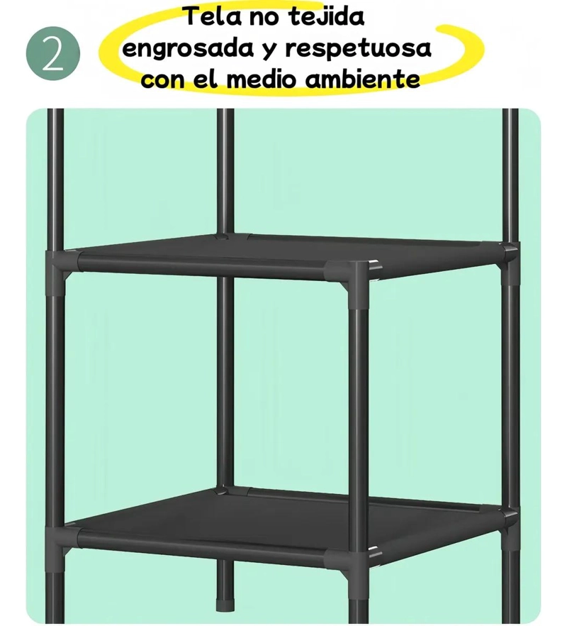 ORGANIZADOR DE ESQUINA PARA DORMITORIO Y SALA CON DOS NIVELES - 5
