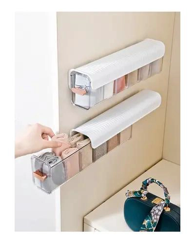 ORGANIZADOR PARA ROPA INTERIOR CON COMPARTIMENTOS MULTIPLES Y DISEÑO COMPACTO - 2
