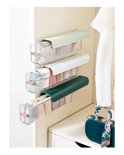 ORGANIZADOR PARA ROPA INTERIOR CON COMPARTIMENTOS MULTIPLES Y DISEÑO COMPACTO - 3