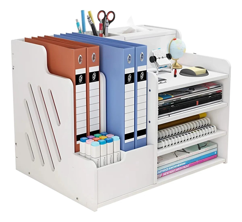 CAJA ORGANIZADORA MULTIFUNCIONAL PARA OFICINA CON MEDIDAS 29X22.4X28 CM - 1