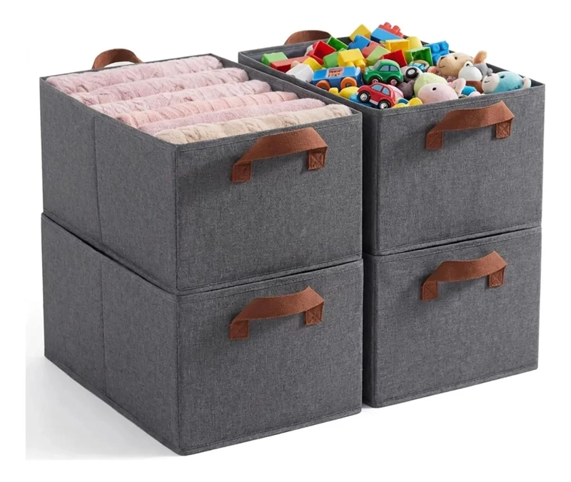 CAJA ORGANIZADORA PARA ROPA CON CAJON Y URNA, SET DE 2 UNIDADES - 2