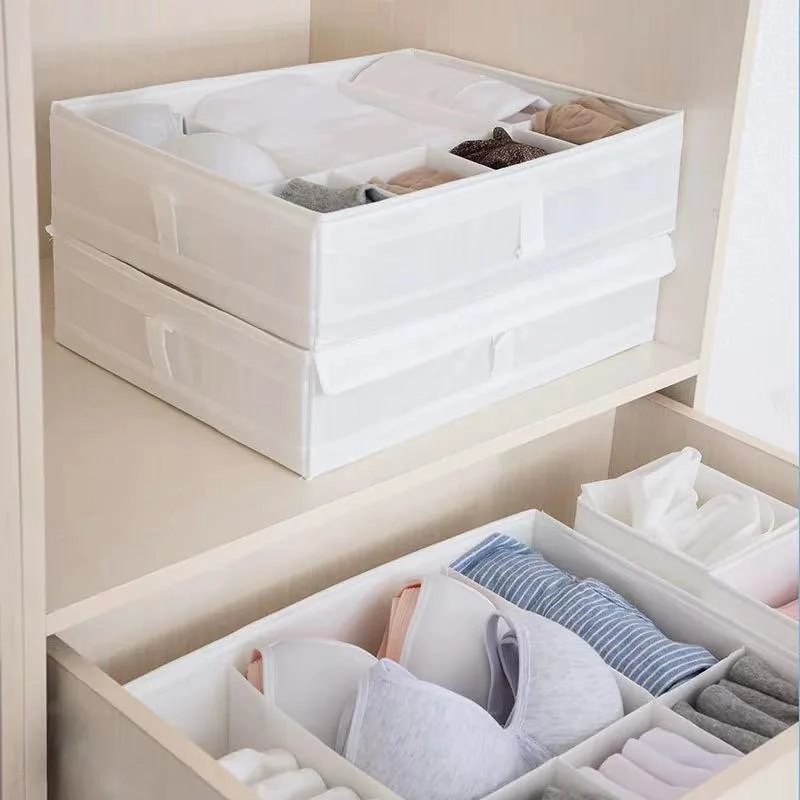SET DE 2 ORGANIZADORES PARA ROPA INTERIOR, CORBATAS Y BUFANDAS - 3