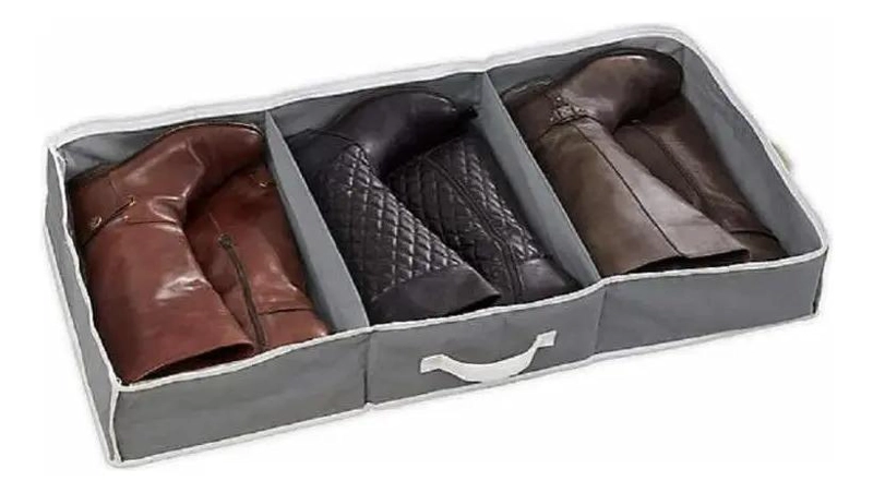 ORGANIZADOR PARA ROPA Y CALZADO BAJO CAMA CON CAPACIDAD AMPLIA - 1