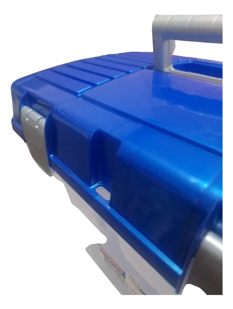 CAJA ORGANIZADORA CON MANILLA PARA ALMACENAMIENTO DE 16 LITROS - 3