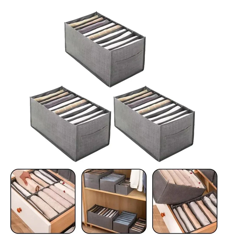 ORGANIZADOR DE ROPA CON 9 DIVISORES PARA ROPA INTERIOR Y ACCESORIOS - 1