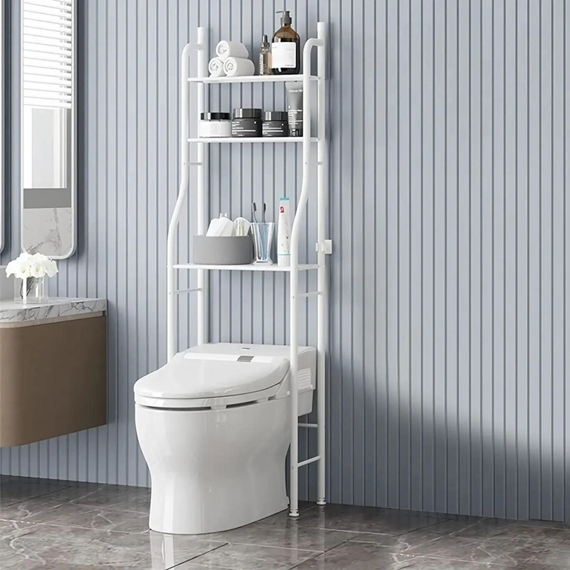 ESTANTE ORGANIZADOR PARA BAÑO CON 3 NIVELES Y REPISAS RESISTENTES - 2
