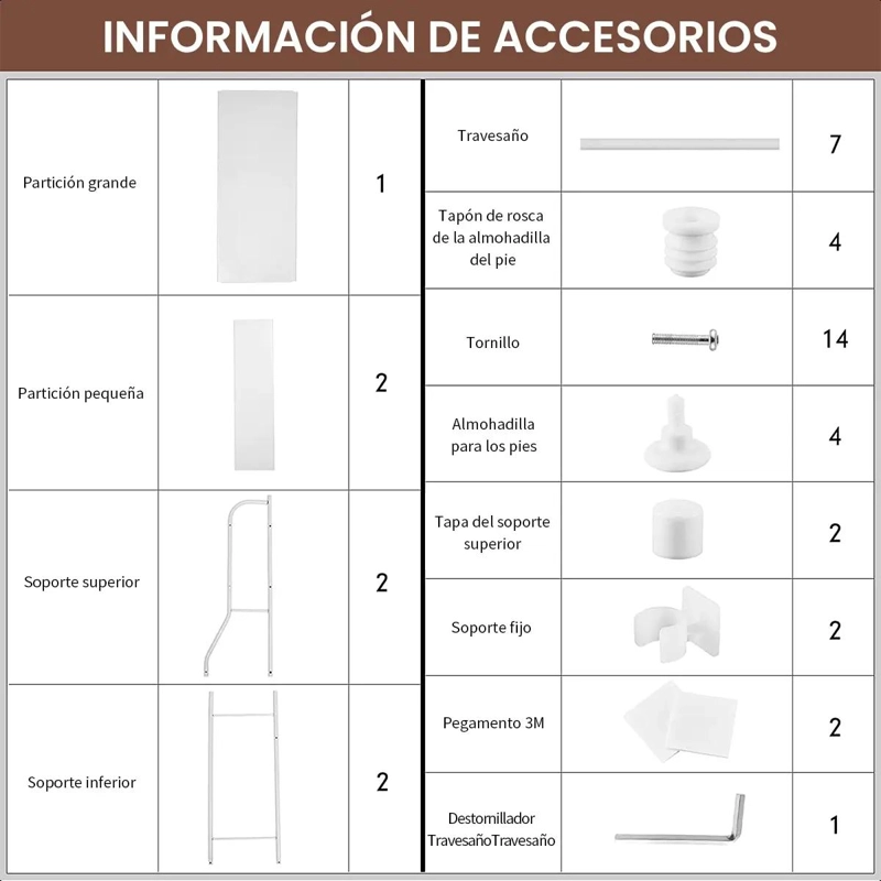ESTANTE ORGANIZADOR PARA BAÑO CON 3 NIVELES Y REPISAS RESISTENTES - 5