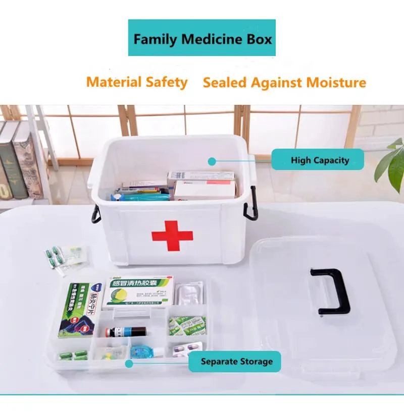 ORGANIZADOR CON COMPARTIMIENTOS PARA ALMACENAMIENTO DE MEDICAMENTOS - 3