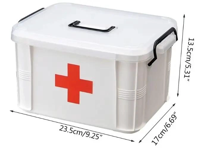 ORGANIZADOR CON COMPARTIMIENTOS PARA ALMACENAMIENTO DE MEDICAMENTOS - 4