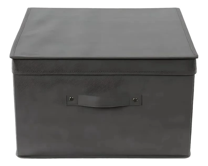 CAJA ORGANIZADORA PLEGABLE DE TELA TNT PARA CLOSET 60X40X30 CM - 1