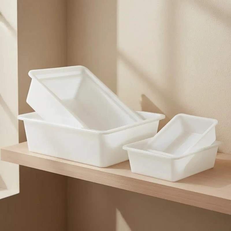 SET DE 6 BANDEJAS ORGANIZADORAS PLASTICAS CON CAPACIDAD DE 3.5 LITROS - 2