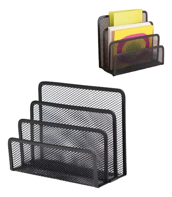 ORGANIZADOR METALICO PARA DOCUMENTOS CON MULTIPLES COMPARTIMENTOS - 1