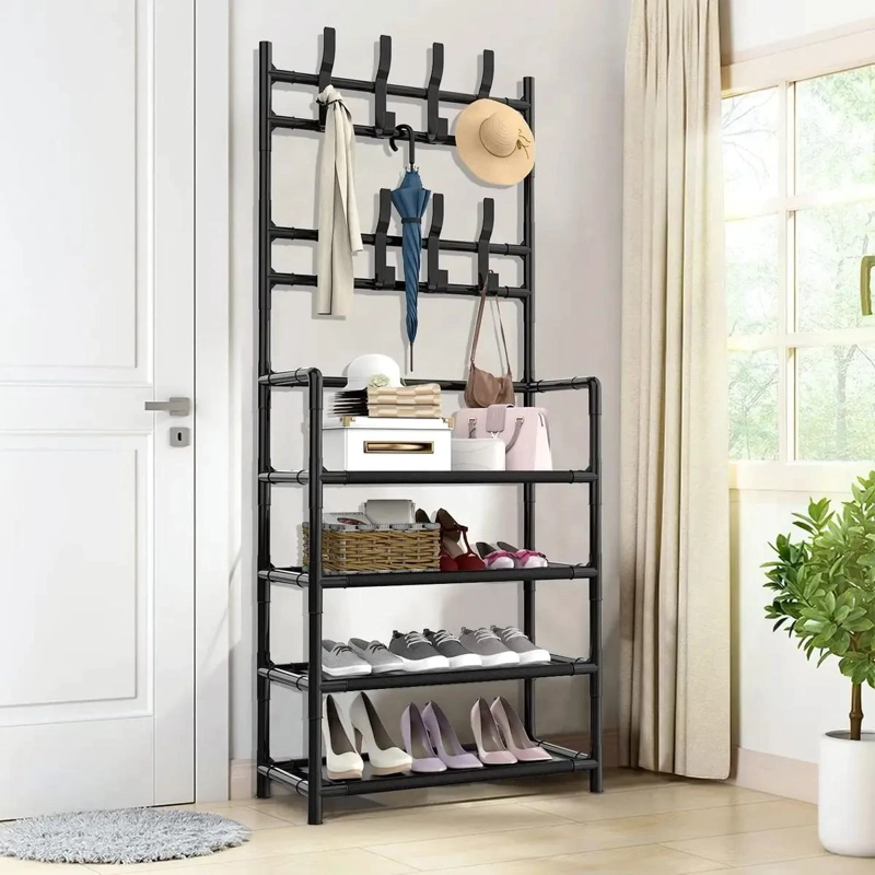 ORGANIZADOR COLGANTE PARA ZAPATOS CON MULTIPLES COMPARTIMENTOS - 1